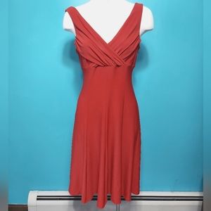 Size 10P Evan-Picone Cocktail Dress (red)